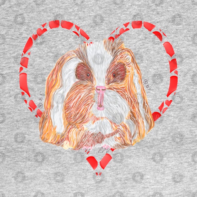 TEXEL GUINEA PIG HEART by BeritValk